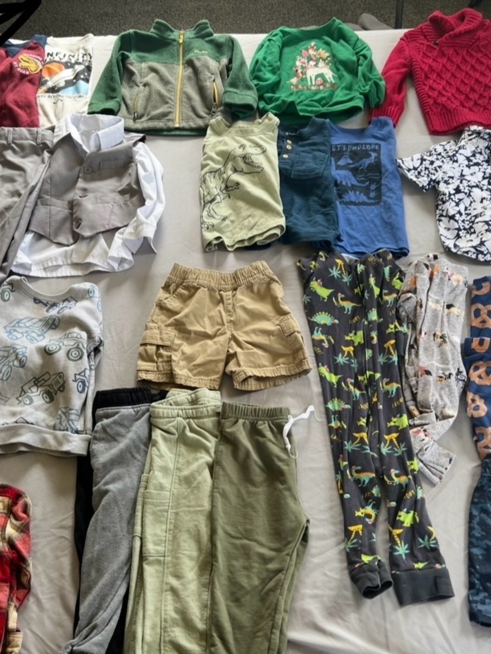 Bundle of boy toddler clothing